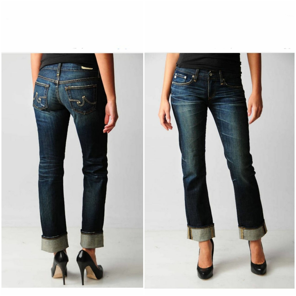 Ag Tomboy Boyfriend Jeans 24R/ Tote…